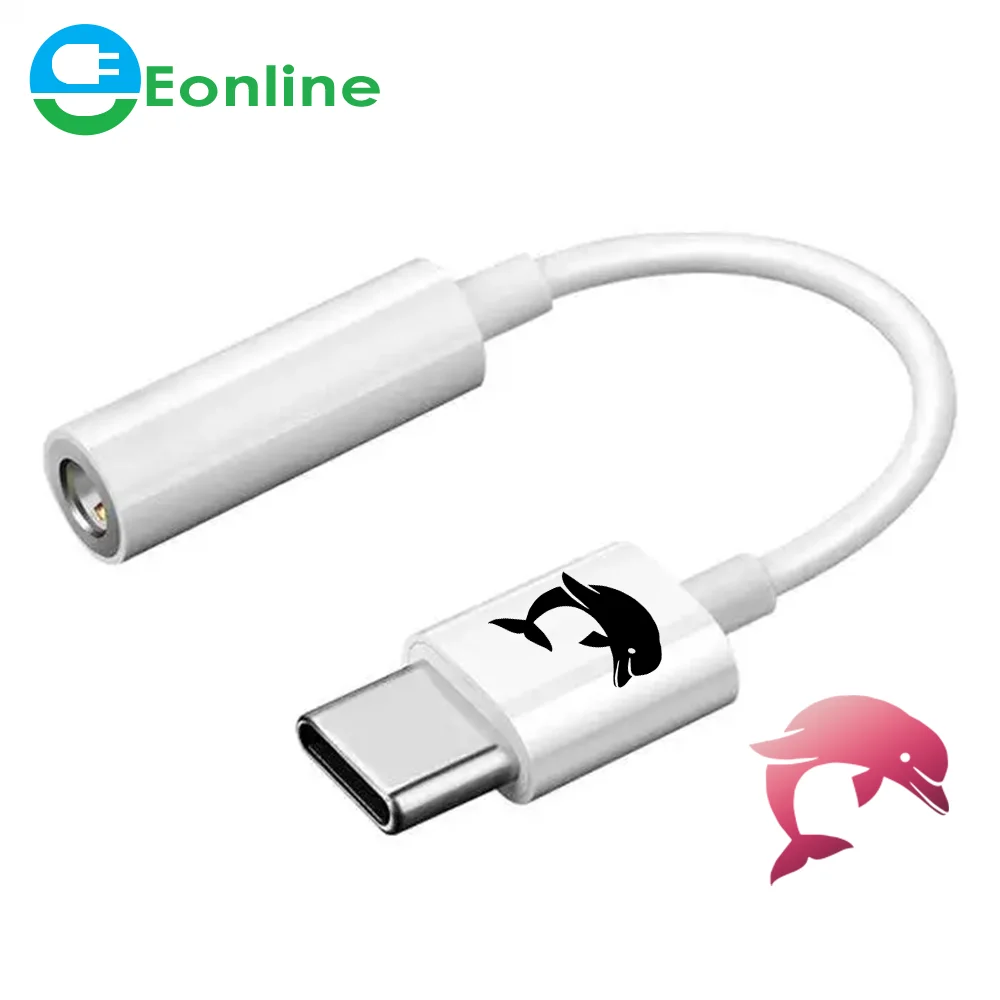 EONLINE Original USB Type C to 3.5mm Jack Audio Cable Earphone AUX Adapter USB C Headphones AUX Audio Converter for Samsung
EONLINE Original USB Type C to 3.5mm Jack Audio Cable Earphone AUX Adapter USB C Headphones AUX Audio Converter for Samsung