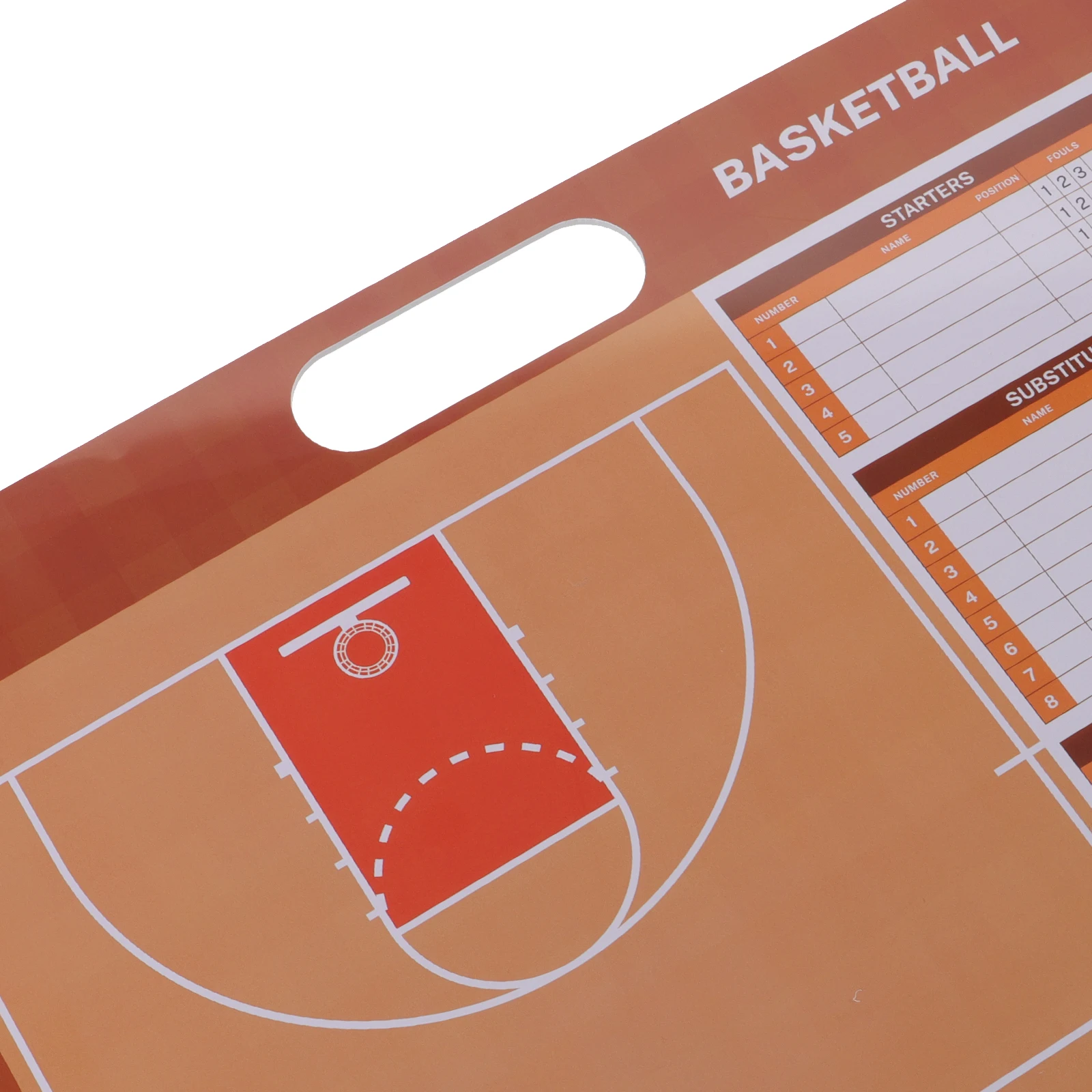 Basketball Coaching Board Lightweight Durable Pvc Sports Ball Training Board Kit For Strategy Erase Portable Match
Basketball Coaching Board Lightweight Durable Pvc Sports Ball Training Board Kit For Strategy Erase Portable Match