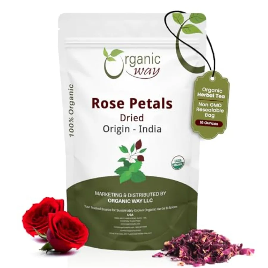 Сушеные лепестки розы Rosa Centifolia - чистые, съедобные и ароматные, для чая, сертифицированы USDA и кошерны, веганские, без ГМО и без глютена, 10 шт.
Сушеные лепестки розы Rosa Centifolia - чистые, съедобные и ароматные, для чая, сертифицированы USDA и кошерны, веганские, без ГМО и без глютена, 10 шт.