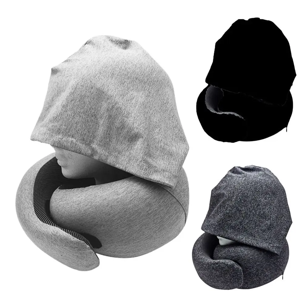 Portable Detachable Cover Travel Neck Pillow Memory Foam Hooded Feature Travel Bag Pillow U-Shaped Headrest Home Use
Portable Detachable Cover Travel Neck Pillow Memory Foam Hooded Feature Travel Bag Pillow U-Shaped Headrest Home Use