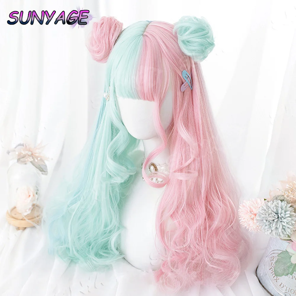 SUNYAGE красочный синтетический косплей Лолита Harajuku парик с челкой натуральные волнистые парики пудрово-синий повседневные парики парик для Хэллоуина
SUNYAGE красочный синтетический косплей Лолита Harajuku парик с челкой натуральные волнистые парики пудрово-синий повседневные парики парик для Хэллоуина