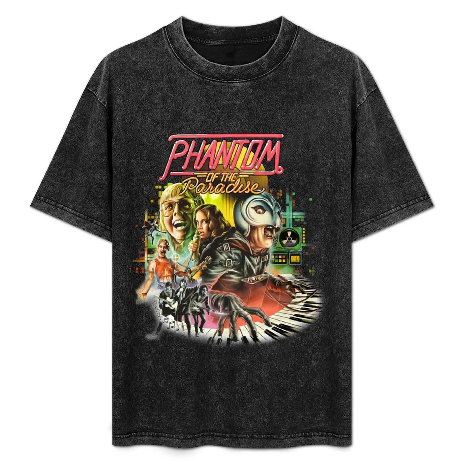 Phantom of the Paradise Characters T-Shirt Classic Basic Casual T-Shirt
Phantom of the Paradise Characters T-Shirt Classic Basic Casual T-Shirt