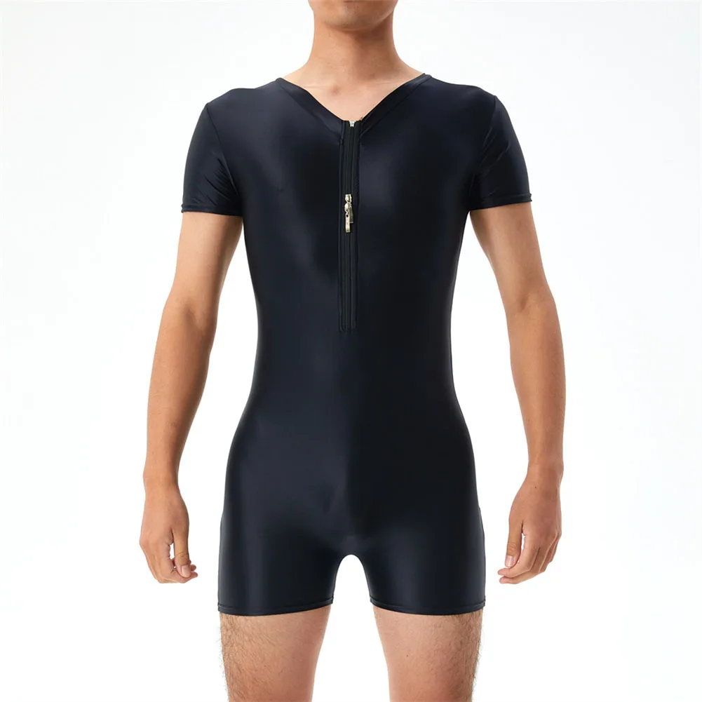 Sexy Men Oil Glossy Bodysuit Leotard Gym Tight Swimwear Oversized Silky Elastic Jumpsuit Ultra-thin Transparent Erotic Lingerie
Sexy Men Oil Glossy Bodysuit Leotard Gym Tight Swimwear Oversized Silky Elastic Jumpsuit Ultra-thin Transparent Erotic Lingerie
