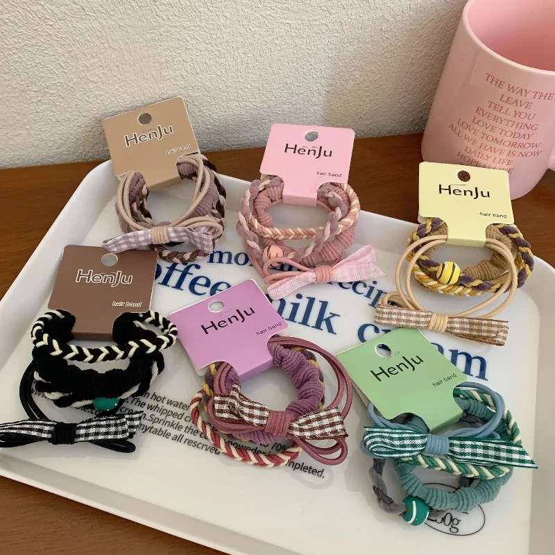 Kids Hair Ties Set No Damage High Elasticity Plaid Black Pink Ponytail Holders for Little Girls Soft Non Slip Daily Essentials
Kids Hair Ties Set No Damage High Elasticity Plaid Black Pink Ponytail Holders for Little Girls Soft Non Slip Daily Essentials