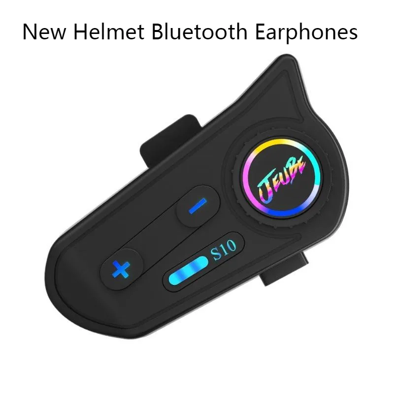 New S10 Helmet Bluetooth Earphones With Intelligent Noise Reduction And Waterproof Delivery Rider Riding Long Range Earphones
New S10 Helmet Bluetooth Earphones With Intelligent Noise Reduction And Waterproof Delivery Rider Riding Long Range Earphones