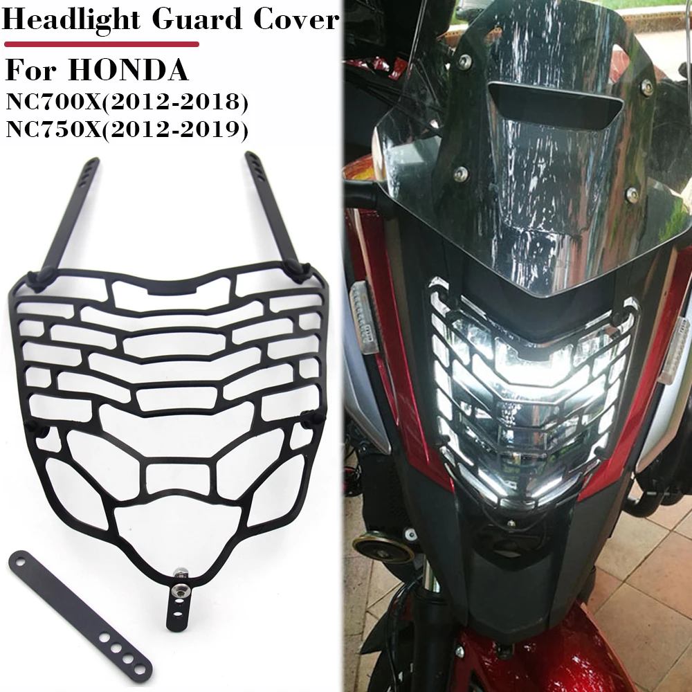 For HONDA NC 750X NC700X NC750X NC 700X 2012-2018 2017 2016 2015 2014 Black/Silver Motorcycle Headlight Guard Cover Protector
For HONDA NC 750X NC700X NC750X NC 700X 2012-2018 2017 2016 2015 2014 Black/Silver Motorcycle Headlight Guard Cover Protector