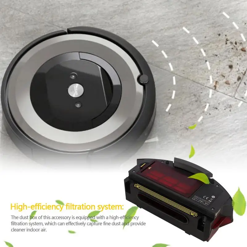 Replacement Dust Bin Sweeping Robot Collector Box Filter Vacuum Cleaner Part Dustbin Suitable For I Robot Sweeping Accessories
Replacement Dust Bin Sweeping Robot Collector Box Filter Vacuum Cleaner Part Dustbin Suitable For I Robot Sweeping Accessories