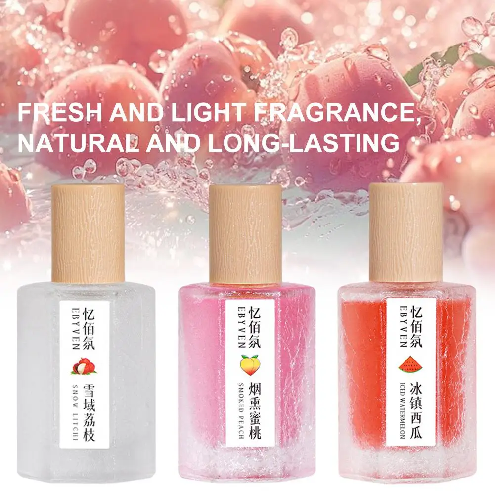 Natural Fruity Unisex Fragrance Sweet Watermelon Peach Litchi Eau De Toilette Fresh Charming Refreshing Women Scent Body Spray
Natural Fruity Unisex Fragrance Sweet Watermelon Peach Litchi Eau De Toilette Fresh Charming Refreshing Women Scent Body Spray