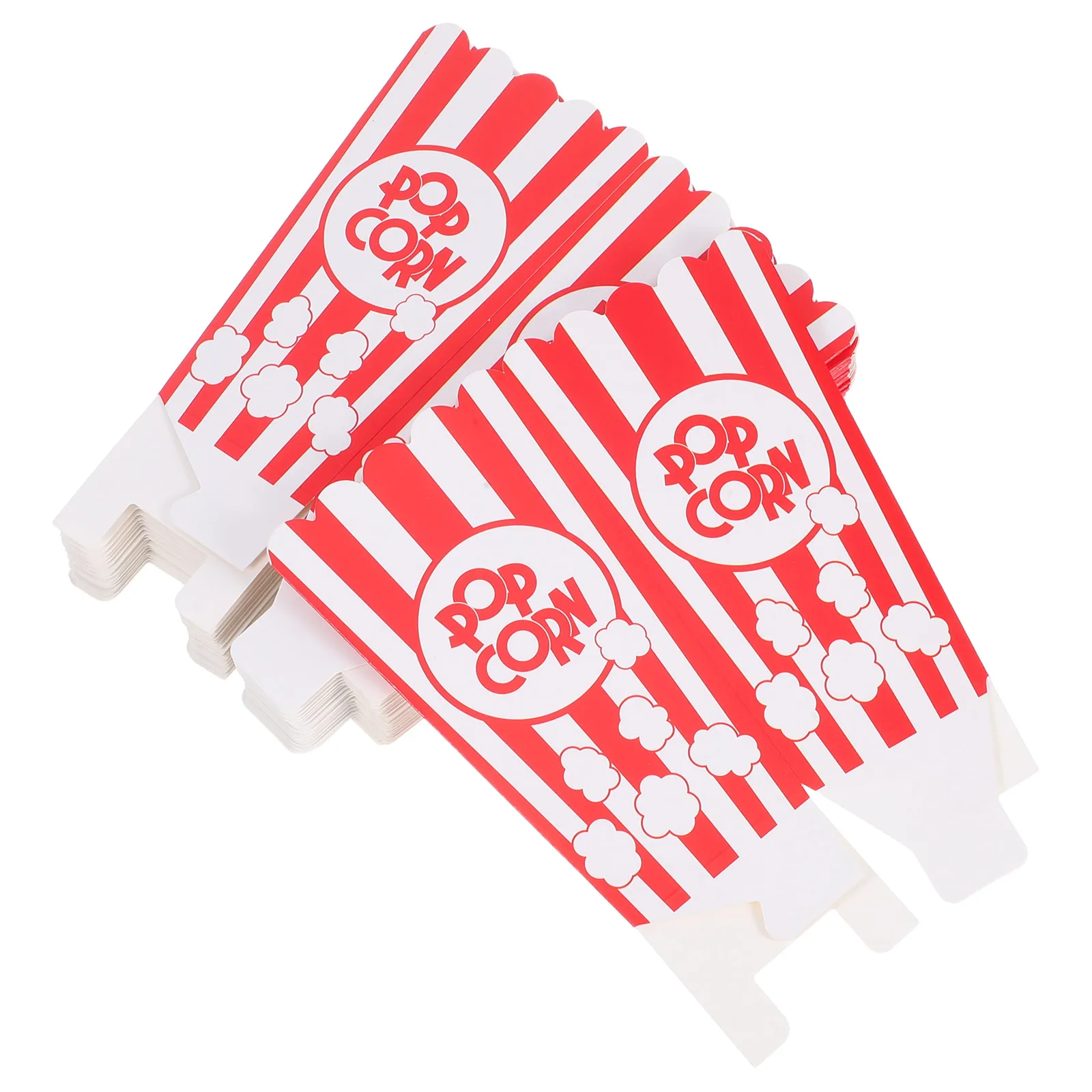 24pcs Popcorn Buckets Paper Boxes Snack Containers Disposable Mini Bags Red Striped Wave Edge Party Supplies Kitchen Bar Items
24pcs Popcorn Buckets Paper Boxes Snack Containers Disposable Mini Bags Red Striped Wave Edge Party Supplies Kitchen Bar Items
