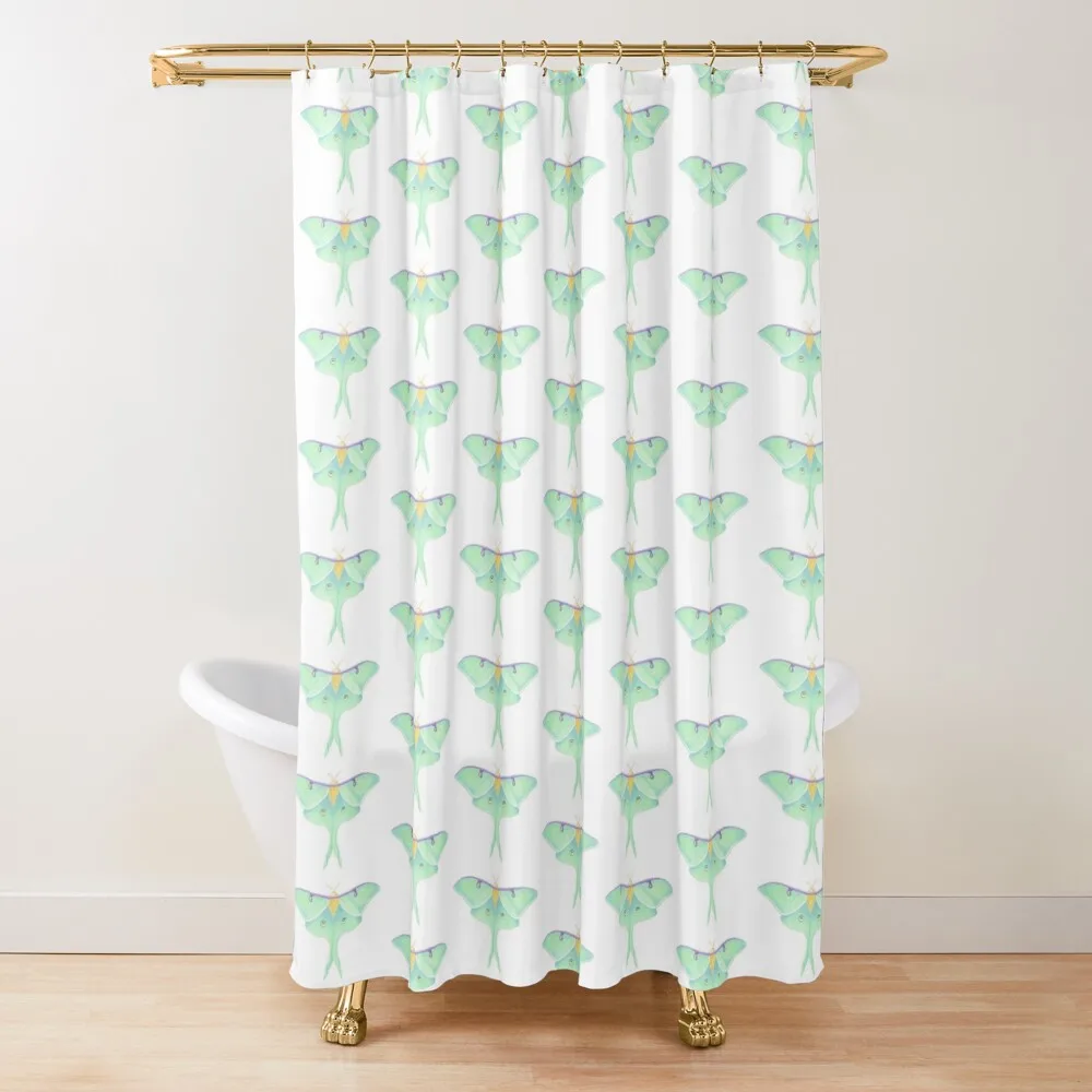 Luna Moth Shower Curtain For Bathroom Shower Waterproof Bath And Anti-Mold Curtain
Luna Moth Shower Curtain For Bathroom Shower Waterproof Bath And Anti-Mold Curtain