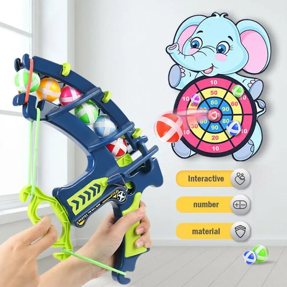 Kids Toys Throw Sport Slingshot Target Sticky Ball Dartboard Basketball Board Games Educational Children Outdoor Game Toys Set
Kids Toys Throw Sport Slingshot Target Sticky Ball Dartboard Basketball Board Games Educational Children Outdoor Game Toys Set