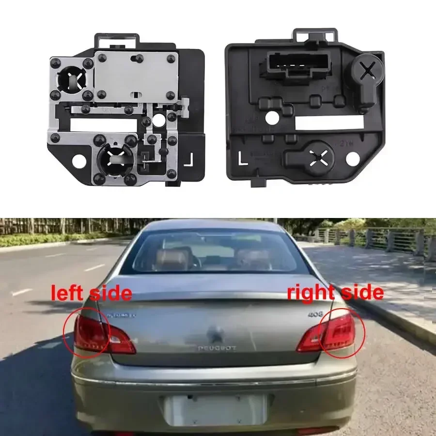 Запасной задний фонарь для Peugeot 408 2013, задний фонарь, разъем лампы, панель, задний фонарь, держатель, гнездо без лампочек
Запасной задний фонарь для Peugeot 408 2013, задний фонарь, разъем лампы, панель, задний фонарь, держатель, гнездо без лампочек