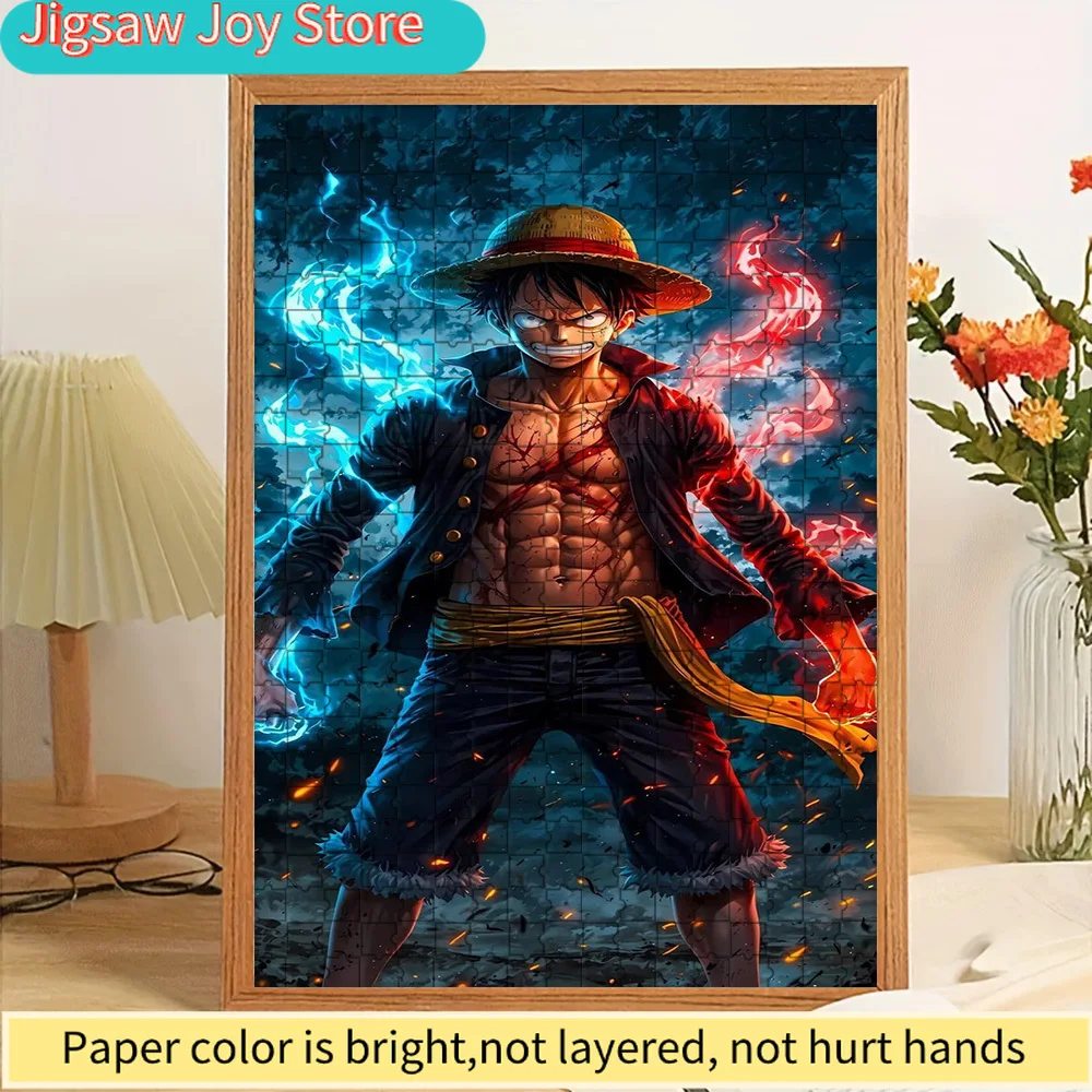 Anime One Piece Monkey D. Luffy Battle Ready Lightning & Fire Power Scene Paper Puzzle, Creative Gift For Anime Fans And Home De
Anime One Piece Monkey D. Luffy Battle Ready Lightning & Fire Power Scene Paper Puzzle, Creative Gift For Anime Fans And Home De