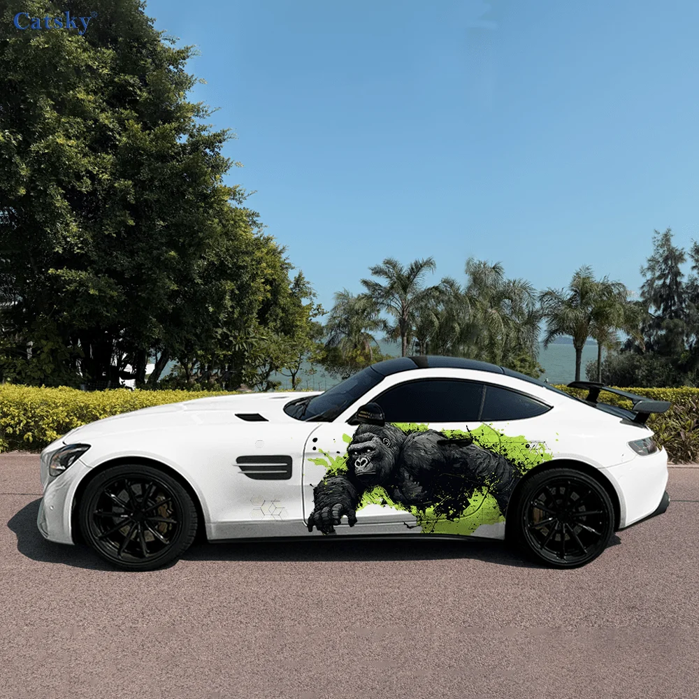Chimpanzee Roar Splash Cool Car Vinyl Wraps Decal Self-adhesive PVC Sticker Suitable for Trucks SUV Decor Auto Accessories Gift
Chimpanzee Roar Splash Cool Car Vinyl Wraps Decal Self-adhesive PVC Sticker Suitable for Trucks SUV Decor Auto Accessories Gift