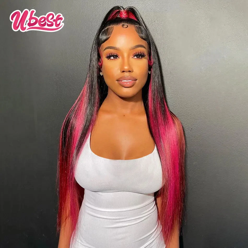 13X6 13X4 Transparent Lace Front Straight Wig 100% Human Hair Ombre 1b Blue Colored 5X5 Lace Closure Wig Pre Plucked for Women
13X6 13X4 Transparent Lace Front Straight Wig 100% Human Hair Ombre 1b Blue Colored 5X5 Lace Closure Wig Pre Plucked for Women