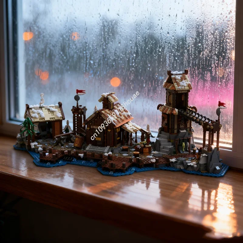 586pcs MOC Viking Village Expansion Vikingsed Model Building Blocks Construction Idea Education Christmas Gifts Brick Toys Kids
586pcs MOC Viking Village Expansion Vikingsed Model Building Blocks Construction Idea Education Christmas Gifts Brick Toys Kids