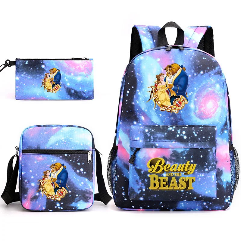 3pcs Beauty and the Beast Bookbag Kids Backpack Boys Girls School bags Shoulder Bag Set Daily Backpacks Mochilas
3pcs Beauty and the Beast Bookbag Kids Backpack Boys Girls School bags Shoulder Bag Set Daily Backpacks Mochilas