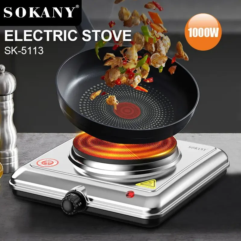 1000W electric stove adjustable temperature multifunctional single pot cooking electric stove for office,on the Go and Home
1000W electric stove adjustable temperature multifunctional single pot cooking electric stove for office,on the Go and Home