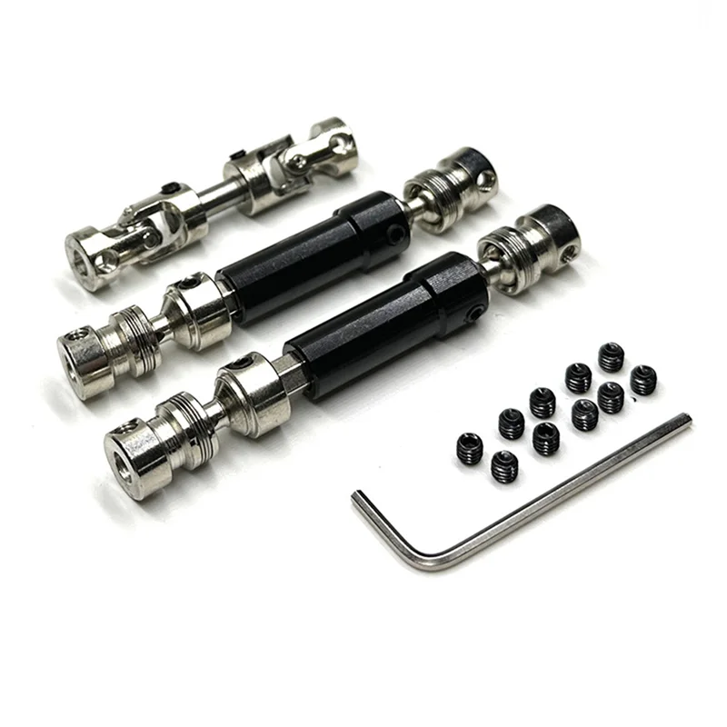 WOTT 3Pcs Metal Drive Shaft CVD Driveshaft for MN128 MN86 MN86S MN86K MN86KS MN G500 1/12 RC Car Upgrade Parts Accessories,4
WOTT 3Pcs Metal Drive Shaft CVD Driveshaft for MN128 MN86 MN86S MN86K MN86KS MN G500 1/12 RC Car Upgrade Parts Accessories,4