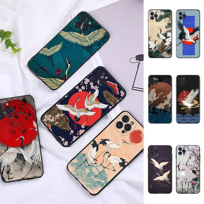 Crane Koi Chinese Style Phone Case For iPhone 13 Pro MAX 14 11 12 Mini X XS XR 6 7 8 Plus SE 2020 Soft TPU Cover
Crane Koi Chinese Style Phone Case For iPhone 13 Pro MAX 14 11 12 Mini X XS XR 6 7 8 Plus SE 2020 Soft TPU Cover