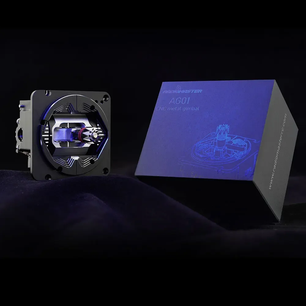 RadioMaster Black AG01 Полный комплект карданного подвеса с ЧПУ для TX16S MKII BOXER — аксессуар для высокоточной системы управления
RadioMaster Black AG01 Полный комплект карданного подвеса с ЧПУ для TX16S MKII BOXER — аксессуар для высокоточной системы управления