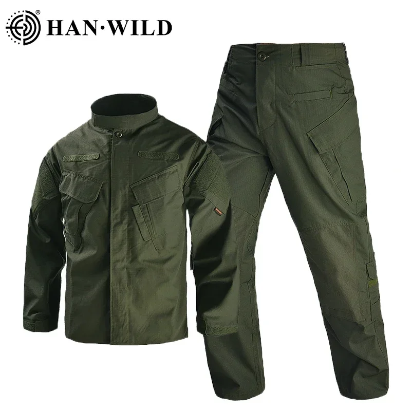 Outdoor Hiking Uniform Men Climb Clothes Tactical Camo Suits with Pads Wear Resistant Training Hunting Shirts Cargo Pants Sets
Outdoor Hiking Uniform Men Climb Clothes Tactical Camo Suits with Pads Wear Resistant Training Hunting Shirts Cargo Pants Sets