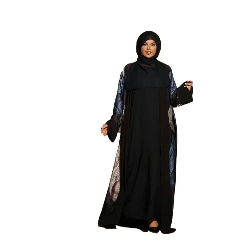 Muslim Dresses for Women 2024 Summer Muslim Long Sleeve Open Abaya Dubai Kaftan Muslim Cardigan Abayas Dresses With Hijab
Muslim Dresses for Women 2024 Summer Muslim Long Sleeve Open Abaya Dubai Kaftan Muslim Cardigan Abayas Dresses With Hijab