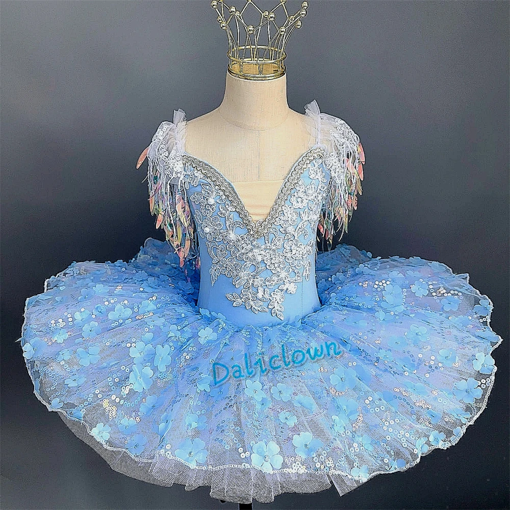 Professional Ballerina Ballet Tutu Dress Girls Flower Sequin Dance Clothes Kids Pancake Tutu Ballet Costume Leotard Ballet Dress
Professional Ballerina Ballet Tutu Dress Girls Flower Sequin Dance Clothes Kids Pancake Tutu Ballet Costume Leotard Ballet Dress