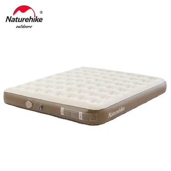 Naturehike 에어 매트리스 글램핑 야외 캠핑 매트리스 빌트인 펌프 슬리핑 매트 450KG 하중 지지 두꺼운 가정용 매트리스