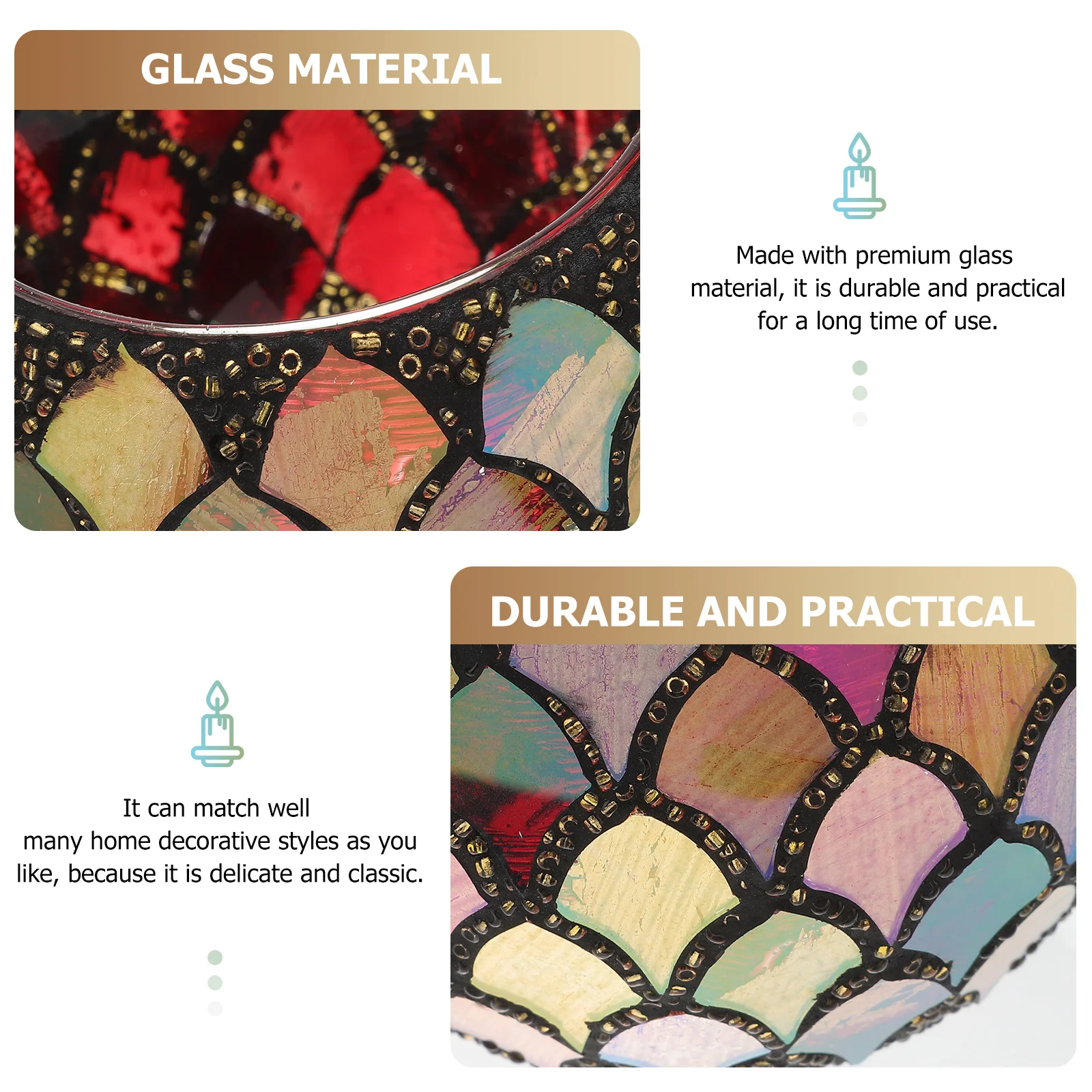 Glass Holder Mosaic Tea Light Votive Holder Decorative Bowl Shape Home Bedroom Dining Room Office Table Centerpiece
Glass Holder Mosaic Tea Light Votive Holder Decorative Bowl Shape Home Bedroom Dining Room Office Table Centerpiece