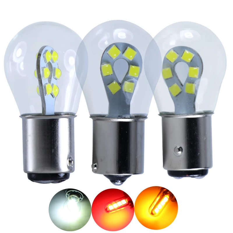 LED Car Turn Signal Light Bulb 1156 1157 2w 12v Parking Lamp Auto Light Accessories for Vehicle Decorative Reverse
LED Car Turn Signal Light Bulb 1156 1157 2w 12v Parking Lamp Auto Light Accessories for Vehicle Decorative Reverse