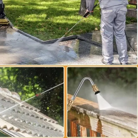 High Pressure Washer Extension Wand, Stainless Steel Cleaning Lance 1/4 Inch 4000PSI
High Pressure Washer Extension Wand, Stainless Steel Cleaning Lance 1/4 Inch 4000PSI