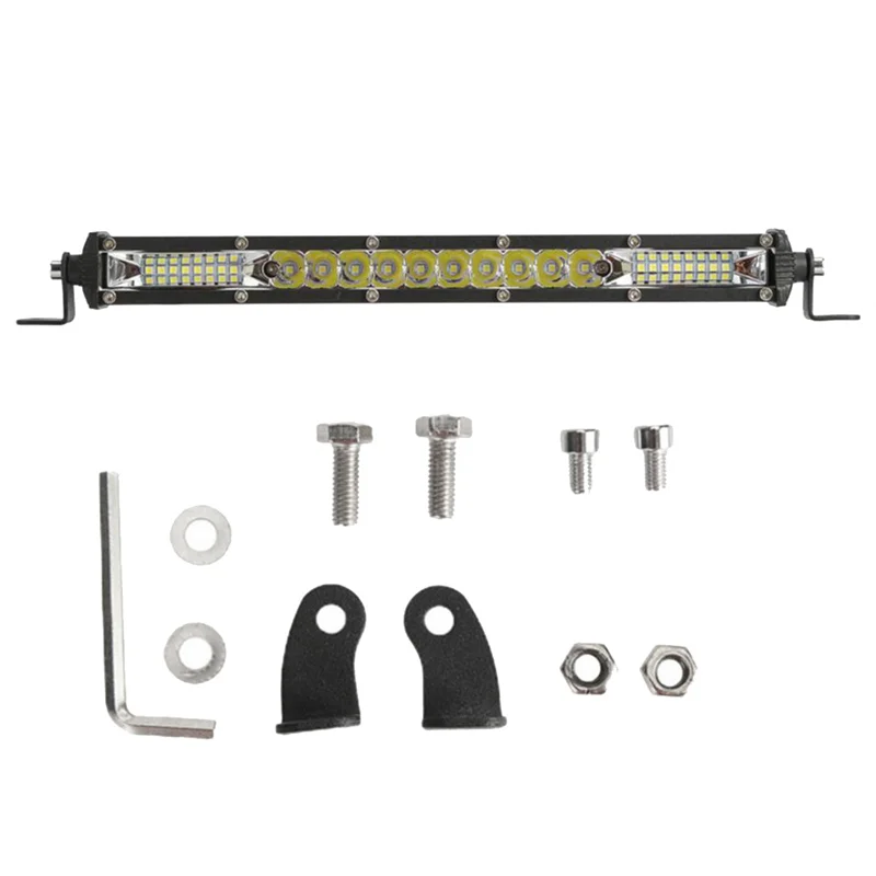 Car LED Single Spotlight Off-Road Light Truck Headlight Long Bar Center Grille Spotlight Grille License Plate Light B
Car LED Single Spotlight Off-Road Light Truck Headlight Long Bar Center Grille Spotlight Grille License Plate Light B