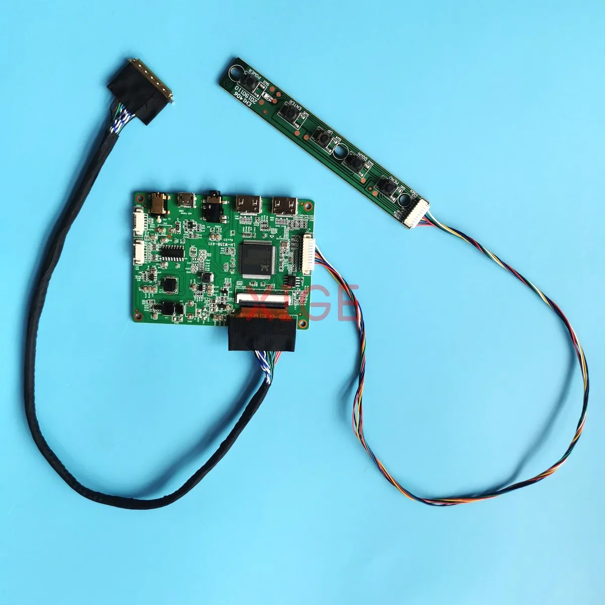 Плата драйвера контроллера DIY Kit для монитора ноутбука LTN173KT02-801/D01/H01/L01, 1600x900 LVDS, 40-контактный 17,3-дюймовый Mini-HDMI Micro USB
Плата драйвера контроллера DIY Kit для монитора ноутбука LTN173KT02-801/D01/H01/L01, 1600x900 LVDS, 40-контактный 17,3-дюймовый Mini-HDMI Micro USB