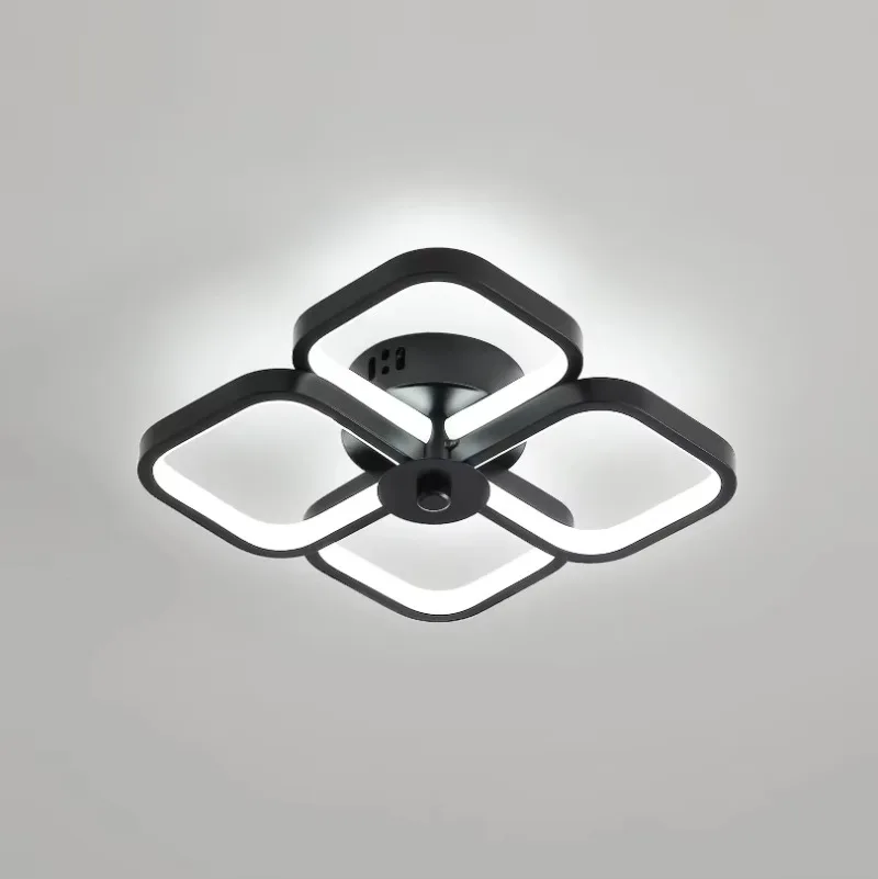 4 Squares Nordic LED Ceiling Lamp 6500K Cool White Light Modern Indoor Living Room Bedroom Modern LED Ceiling Light
4 Squares Nordic LED Ceiling Lamp 6500K Cool White Light Modern Indoor Living Room Bedroom Modern LED Ceiling Light