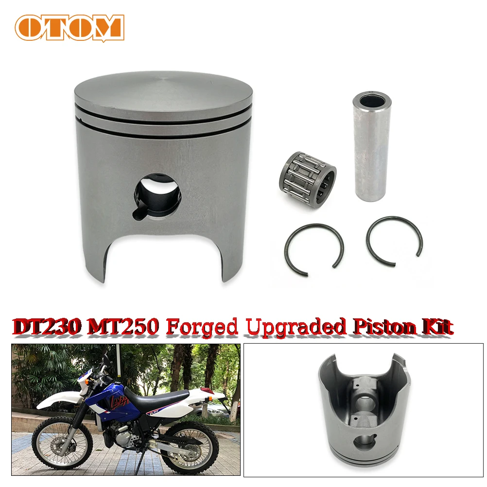Motorcycle 66.8mm Piston Kit Forged Upgraded Piston Pin Ring Bearing For YAMAHA DT230 LONCIN MT250 TSE250R HENGJIAN HJ250H KEWS
Motorcycle 66.8mm Piston Kit Forged Upgraded Piston Pin Ring Bearing For YAMAHA DT230 LONCIN MT250 TSE250R HENGJIAN HJ250H KEWS