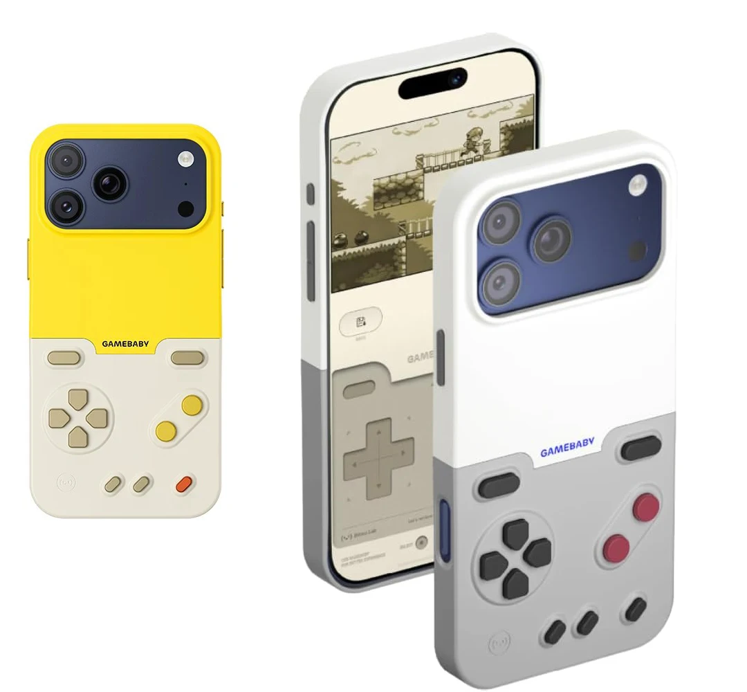 Оригинальный чехол для телефона Bitmolab GAMEBABY для Iphone 17 pro max, чехол в стиле ретро, игровая консоль, задняя крышка, чехол для iphone 17 pro
Оригинальный чехол для телефона Bitmolab GAMEBABY для Iphone 17 pro max, чехол в стиле ретро, игровая консоль, задняя крышка, чехол для iphone 17 pro