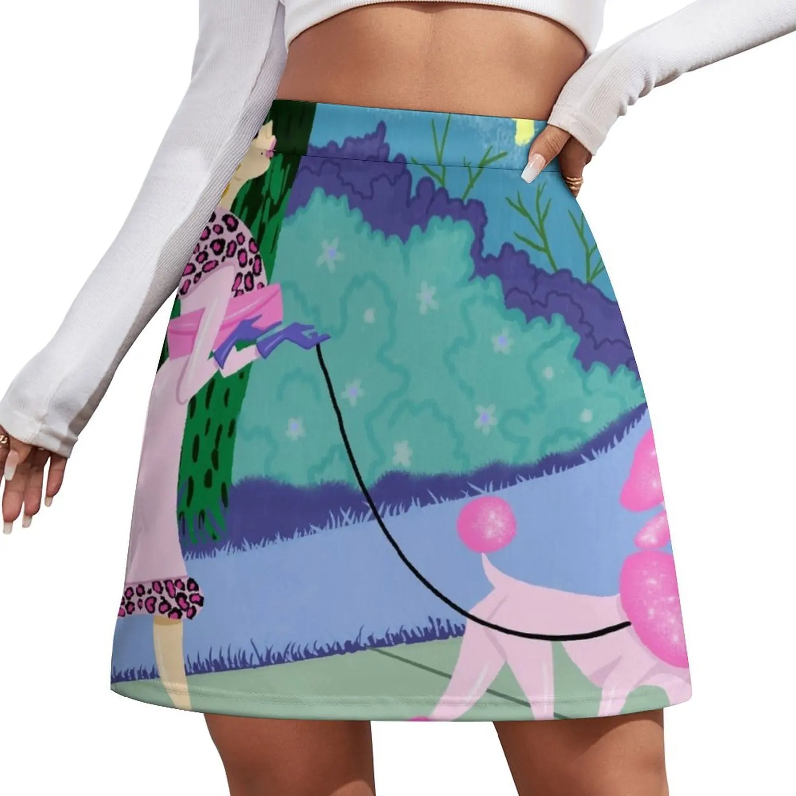 Dog Park Divas A Pink Poodle And Her Leopard Clad Friend Mini Skirt cosplay womens clothing Mini Skirt
Dog Park Divas A Pink Poodle And Her Leopard Clad Friend Mini Skirt cosplay womens clothing Mini Skirt