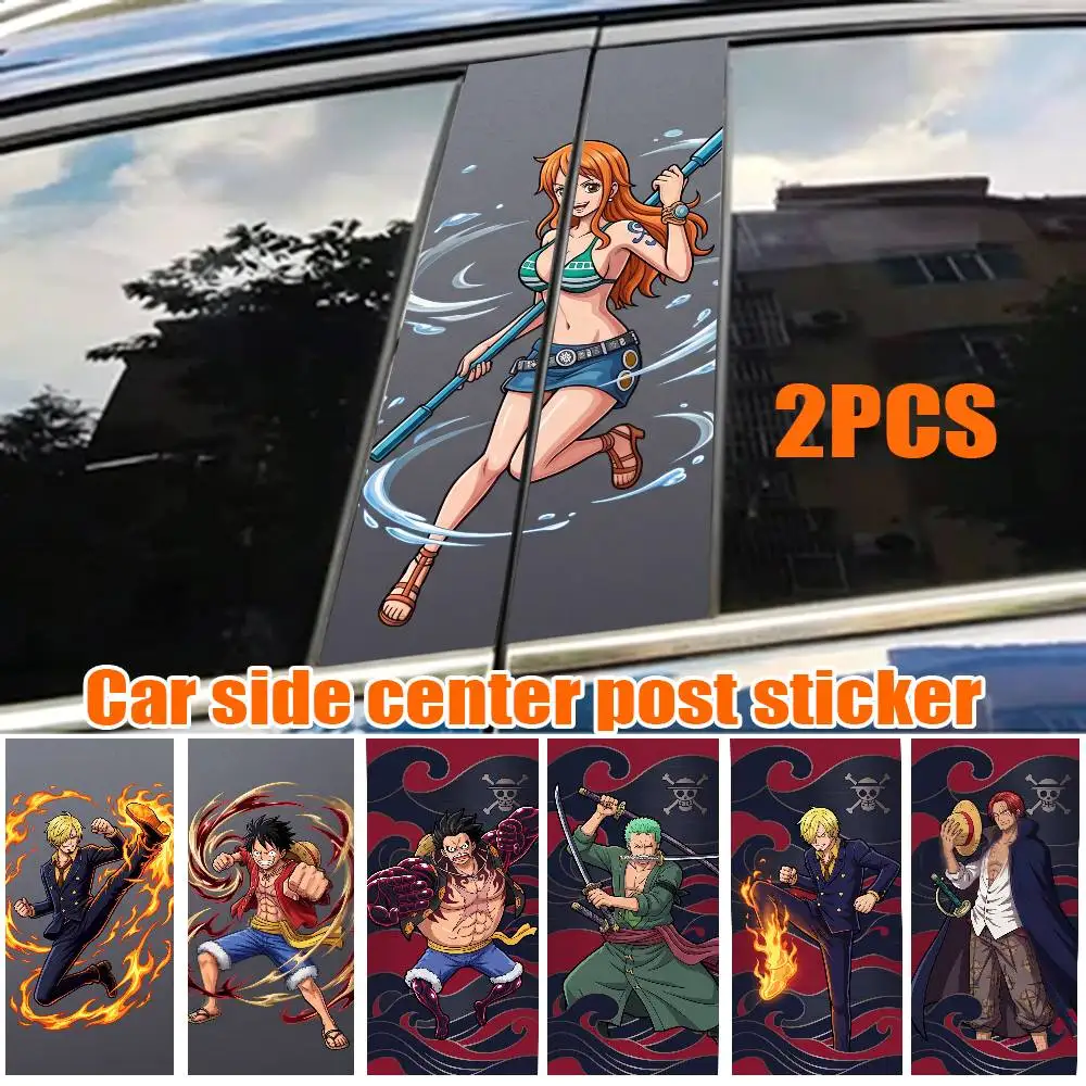 one piece luffy zoro Car Sticker Auto B-pillar Center Column Decor Cover Scratches Waterproof Sunscreen Vinyl Decals Accessories
one piece luffy zoro Car Sticker Auto B-pillar Center Column Decor Cover Scratches Waterproof Sunscreen Vinyl Decals Accessories