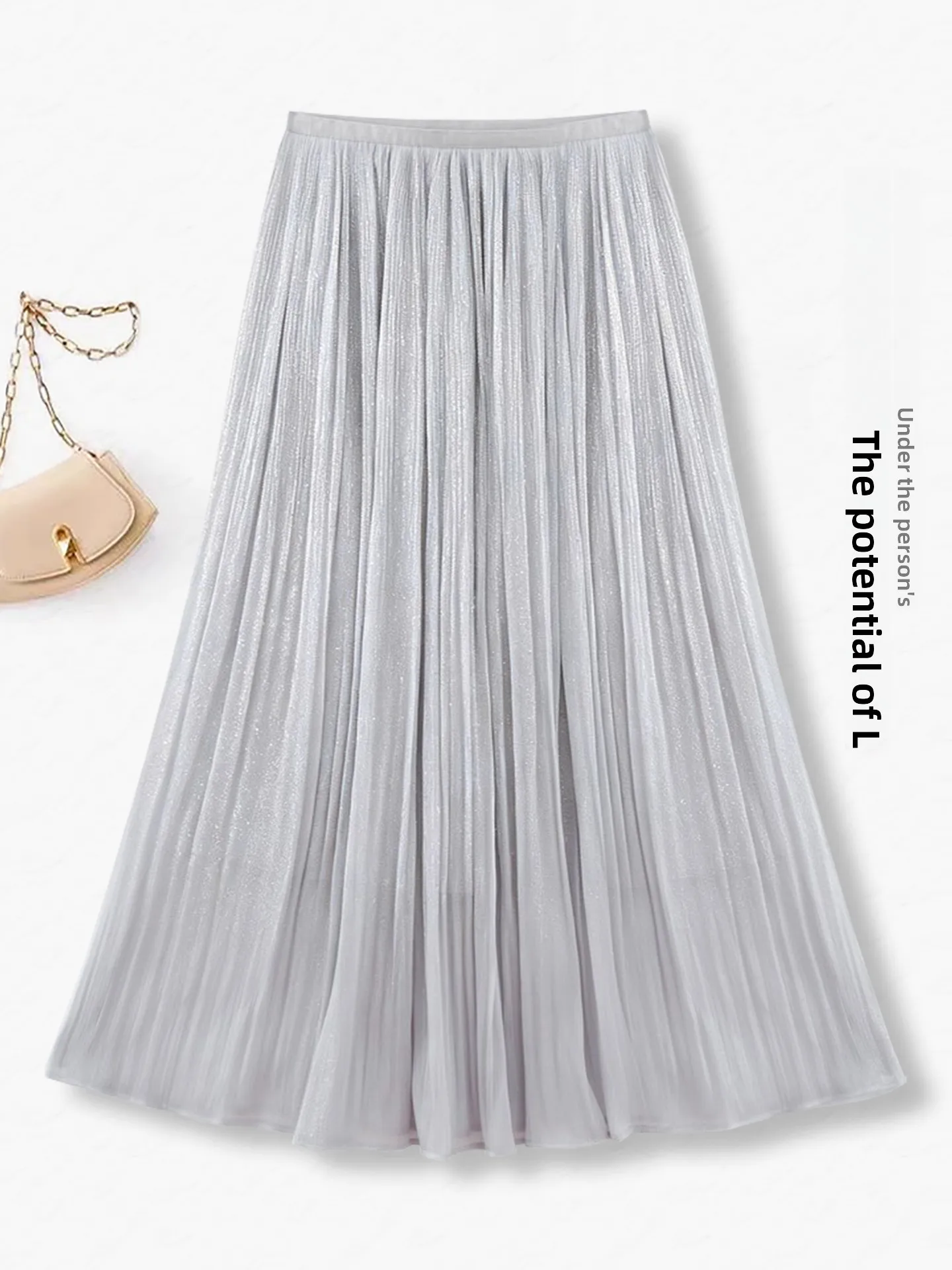 Glimmering Chiffon Half-length Skirt Women's Summer Thin High-waist A-line Midi-length Umbrella Skirt Casual Breathable Skin-...
Glimmering Chiffon Half-length Skirt Women's Summer Thin High-waist A-line Midi-length Umbrella Skirt Casual Breathable Skin-...