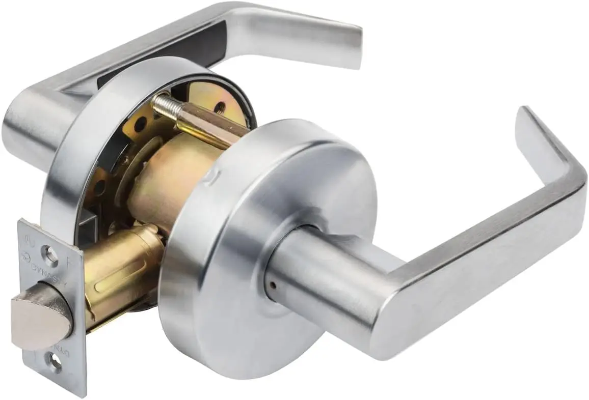 Commercial Duty Passage Lever, ADA Compliant, Satin Chrome Finish for Durable Use
Commercial Duty Passage Lever, ADA Compliant, Satin Chrome Finish for Durable Use