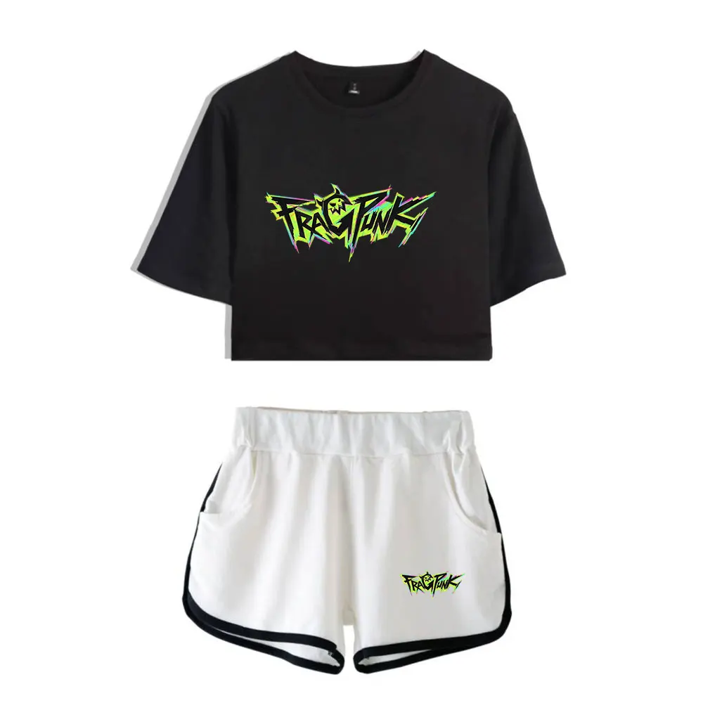 Hot Game FragPunk Logo Suit Vintage 90s logo Merch Tops Two Piece Set Shorts+Lovely TShirt Trendy Suit Harajuku
Hot Game FragPunk Logo Suit Vintage 90s logo Merch Tops Two Piece Set Shorts+Lovely TShirt Trendy Suit Harajuku