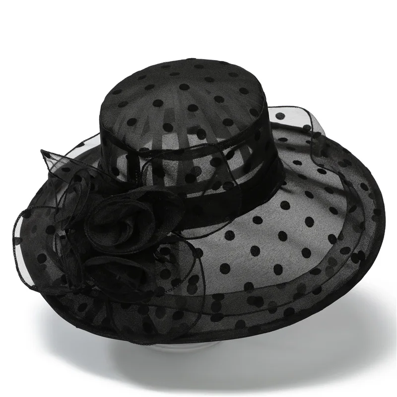 Women's Foldable Organza Sun Hat Summer Women's Large Brim Flower Sun Protection Mother Bucket Hat
Women's Foldable Organza Sun Hat Summer Women's Large Brim Flower Sun Protection Mother Bucket Hat