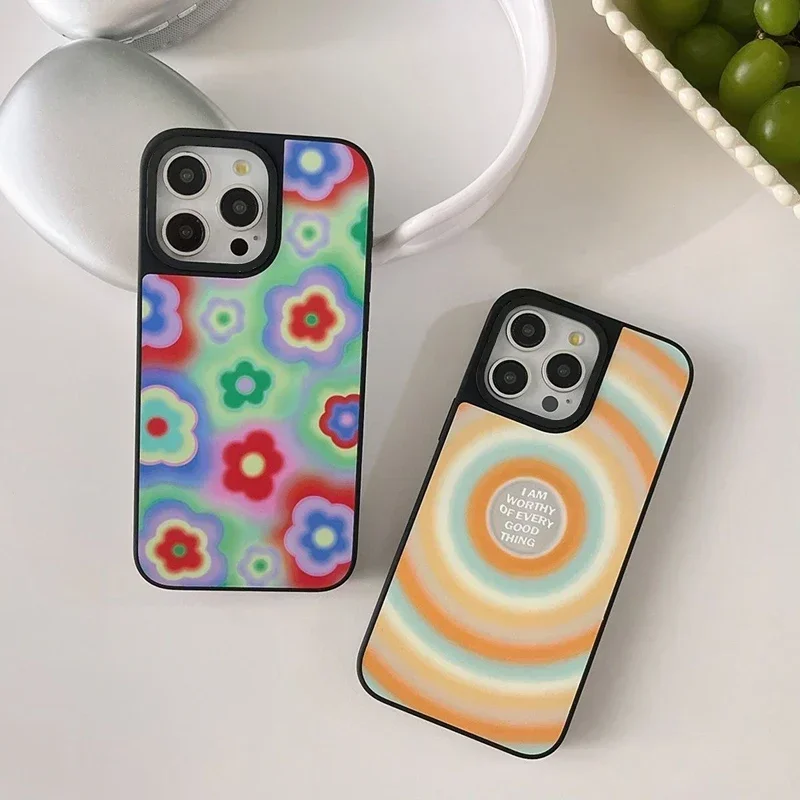 Graffiti Colored Flowers Mirror Phone Case Cover for IPhone 11 12 13 14 15 16 Pro Max Case for IPhone 16 Pro Max
Graffiti Colored Flowers Mirror Phone Case Cover for IPhone 11 12 13 14 15 16 Pro Max Case for IPhone 16 Pro Max