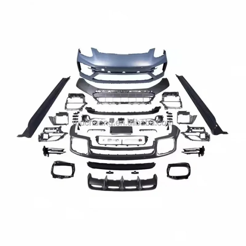 Базовый комплект кузова Panam-era 971 2017-2021, обновленный к Tur-bo S с боковой юбкой и задним бампером для губ 
Базовый комплект кузова Panam-era 971 2017-2021, обновленный к Tur-bo S с боковой юбкой и задним бампером для губ