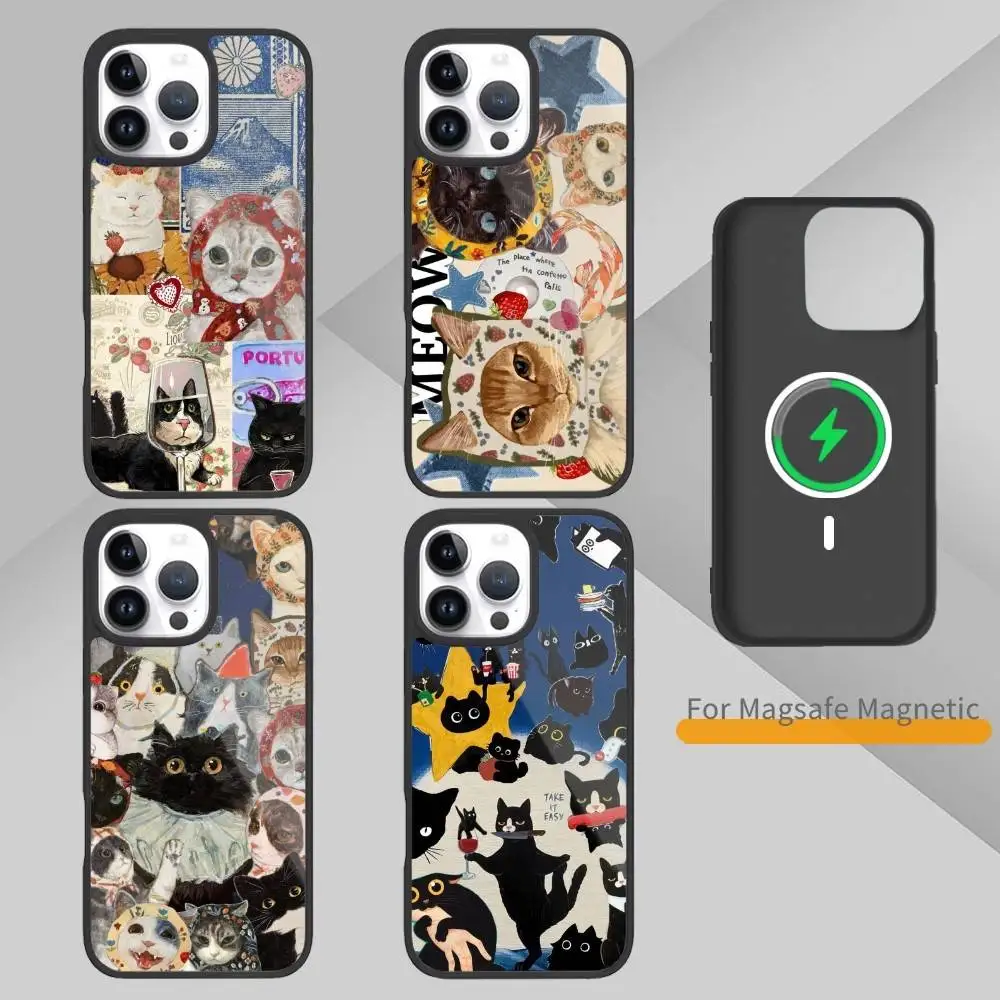 Cute and funny cat collage Phone Case For iPhone17,16,15,14,13,12,11 Plus,Pro Max Magnetic For Magsafe Wireless Charging
Cute and funny cat collage Phone Case For iPhone17,16,15,14,13,12,11 Plus,Pro Max Magnetic For Magsafe Wireless Charging