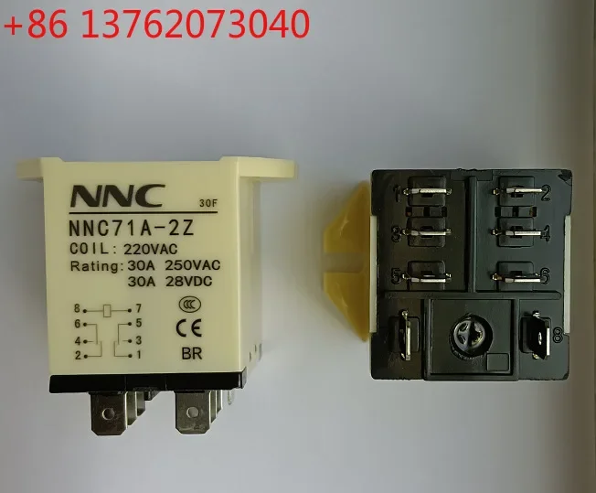 Electrical JQX-30F-2Z relay 71A high power relay 220V silver touchpoint conversion
Electrical JQX-30F-2Z relay 71A high power relay 220V silver touchpoint conversion