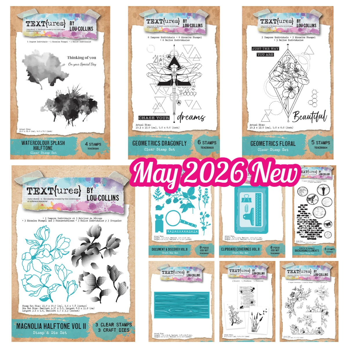 Geometrics Floral Dragonfly Dreams Clear Stamps Set Metal Cutting Dies Scrapbook Album DIY Craft Decoration Die 2026 New Mould
Geometrics Floral Dragonfly Dreams Clear Stamps Set Metal Cutting Dies Scrapbook Album DIY Craft Decoration Die 2026 New Mould