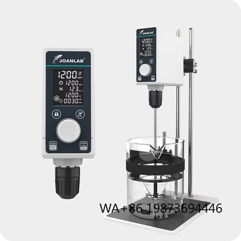 Lab Digital Overhead Electric Stirrer Mixer, High Precision for Laboratory Use
Lab Digital Overhead Electric Stirrer Mixer, High Precision for Laboratory Use