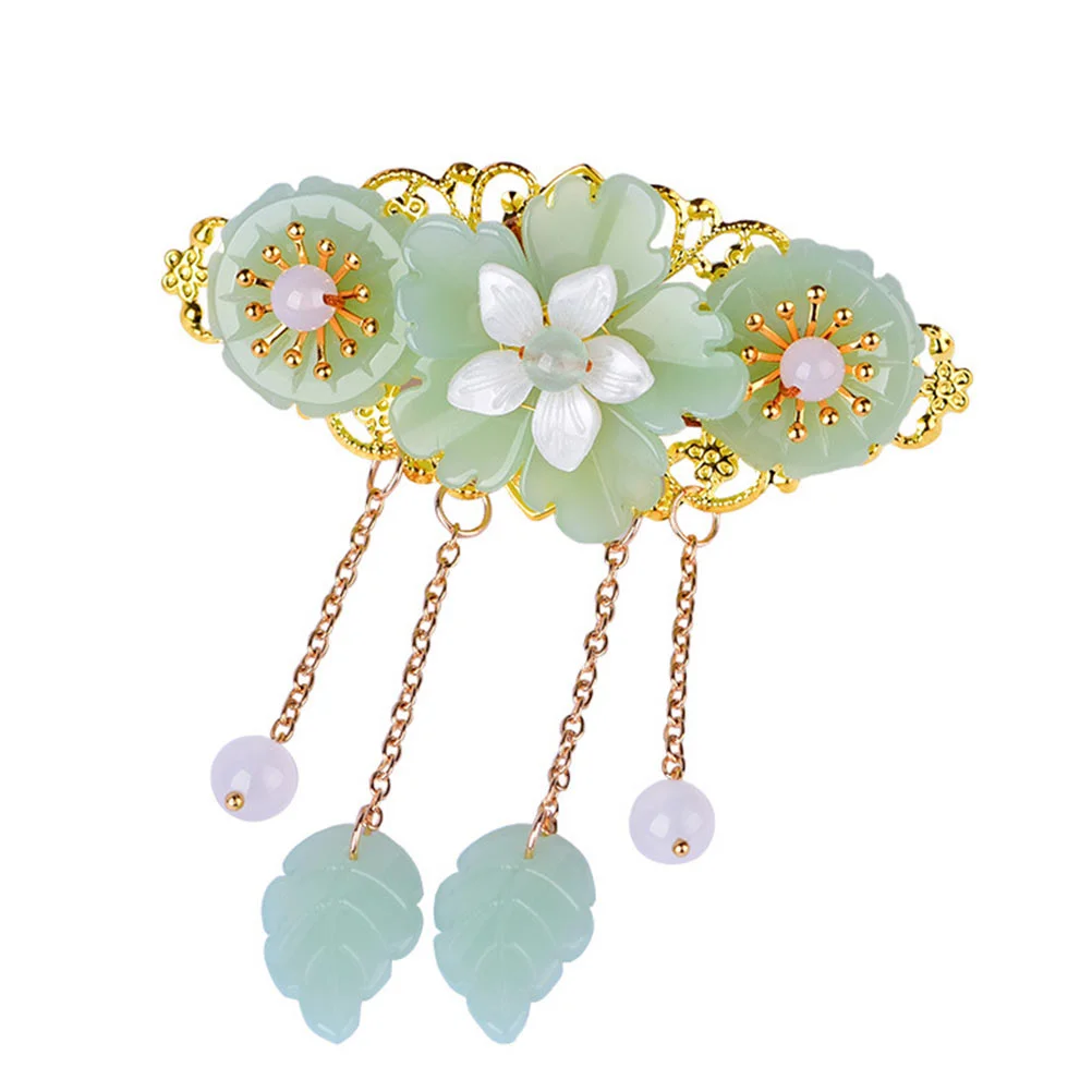 Glass Flower Hairpin Clip Headdress Ponytail Holder Bobby Band Girl Accessories Bridal
Glass Flower Hairpin Clip Headdress Ponytail Holder Bobby Band Girl Accessories Bridal